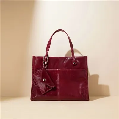 Tasarımcı Siyah Deri Bilgisayar Çantası Çapraz Vücut Çantaları